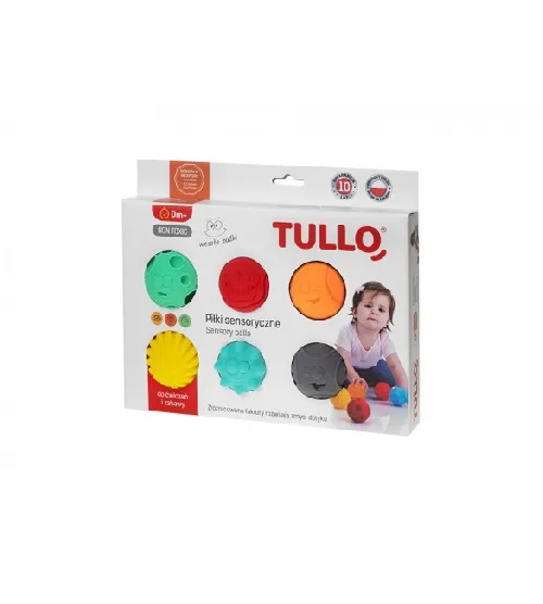 Masāžas-sensoru bumbu komplekts FACES 6 gb. Tullo-462