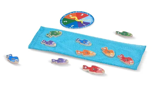 Melissa&Doug Fishing Game Komplekts zivs ar magnētiem