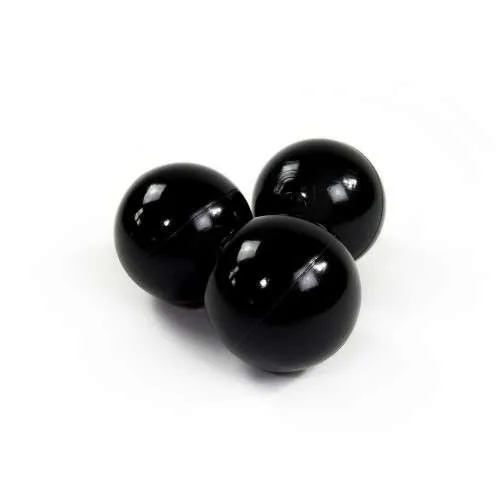 Meow Extra Balls Black Baseina bumbiņas 7 cm, 50 gab.