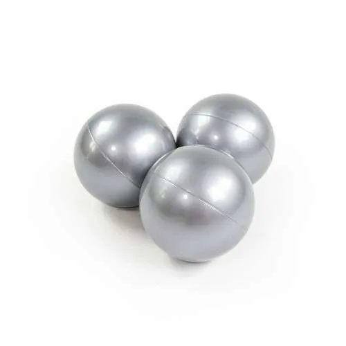 Meow Extra Balls Silver Baseina bumbiņas 7 cm, 50 gab.