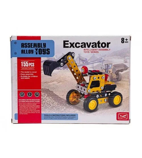 Metāla konstruktors Ekskavators 155 det. 8+ 541528