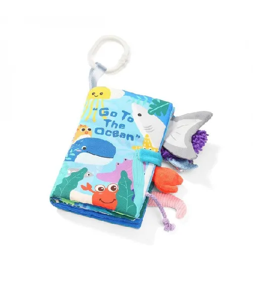 Mīkstā grāmatiņa BabyOno GO TO THE OCEAN 544