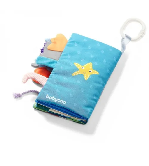 Mīkstā grāmatiņa BabyOno GO TO THE OCEAN 544