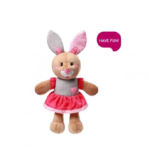 Mīkstā rotaļlieta ar grabuli BABYONO BUNNY JULIA 620