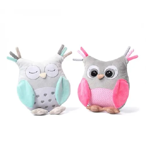 Mīkstā rotaļlieta ar grabuli BABYONO OWL SOFIA 441