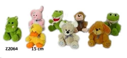Mīkstās rotaļļietas zvēriņi 15 cm SUN DAY Z2064