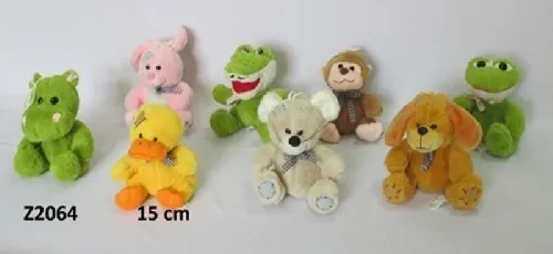 Mīkstās rotaļļietas zvēriņi 15 cm SUN DAY Z2064