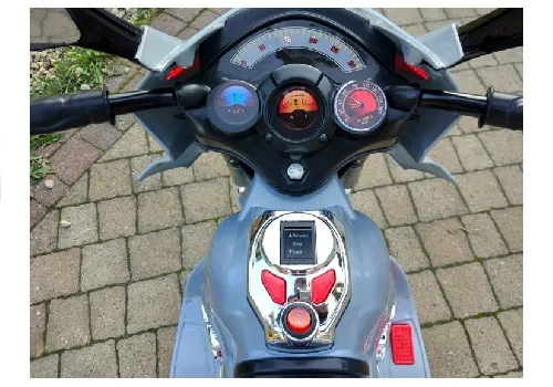 Motociks elektriskais HC8051 silver (2070) [A]