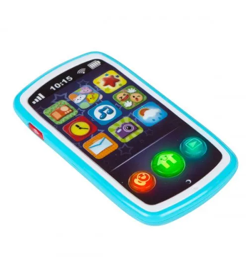 Muzikālais telefons ar skaņām 14 cm 6 m+ CB44523
