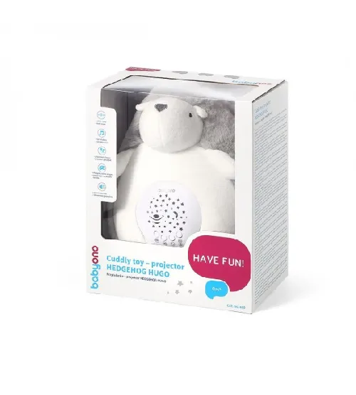 Naktslampiņa Muzikālā BabyOno HEDGEHOG HUGO 480