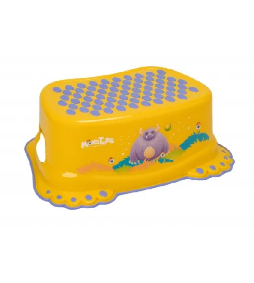 Pakāpiens - paliktnis MONSTERS yellow Tega Baby MN-006-124