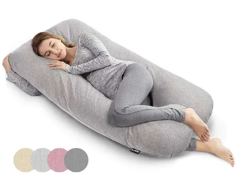 Pārvalks pakavam La Bebe Cushy Maternity Pillow U Shaped