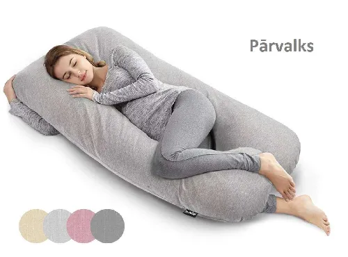 Pārvalks pakavam La Bebe Cushy Maternity Pillow U Shaped