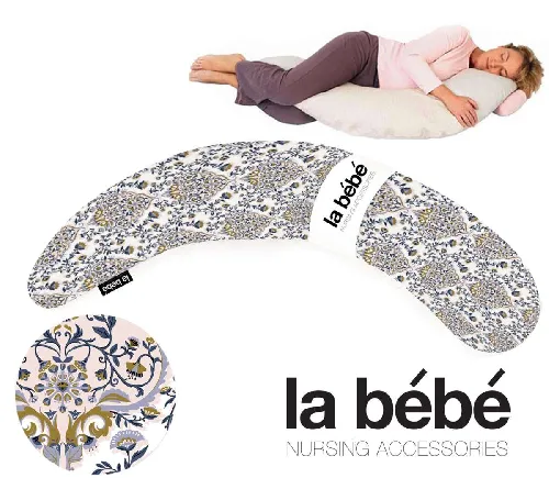 PĀRVALKS pakaviņam 200 cm La Bebe Maternity Pillow Cover Moon Masha