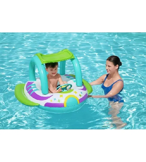 Piepūšamā laiva ar jumtu 107x122 cm BestWay 34149