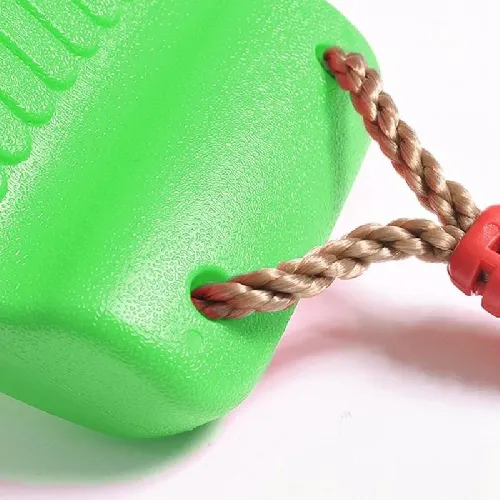 Plastmasas bērnu šūpoles Zaļas