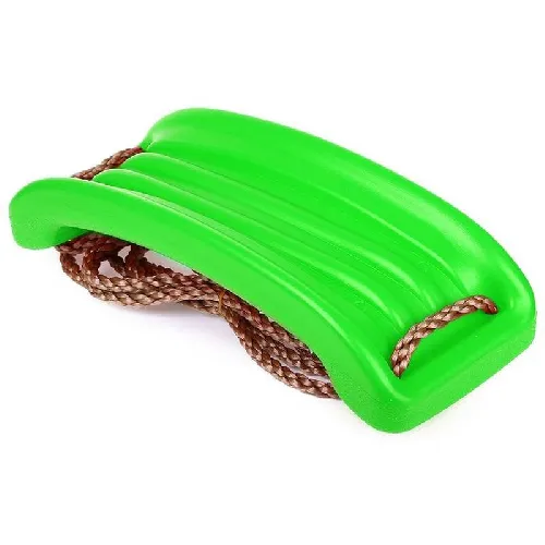 Plastmasas bērnu šūpoles Zaļas