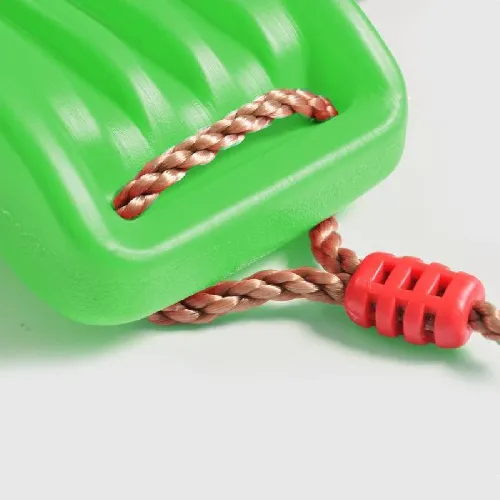 Plastmasas bērnu šūpoles Zaļas