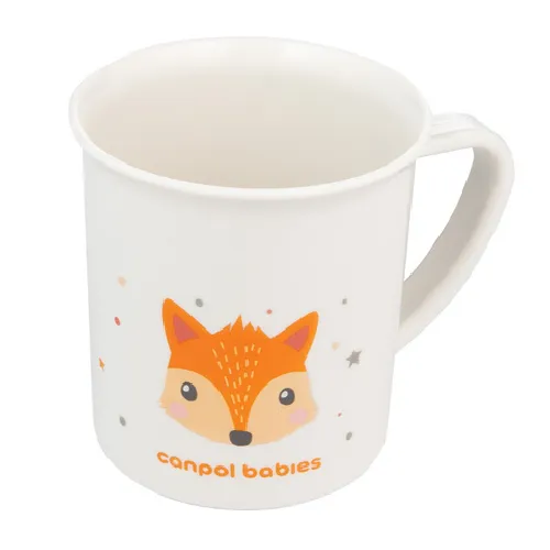 Plastmasas krūzīte Canpol ORANGE FOX
