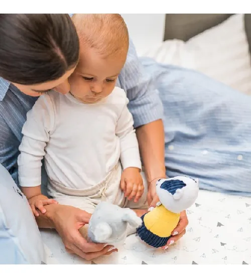 Plīša boulings BADGER EDMUND FRIENDS BabyOno 1437
