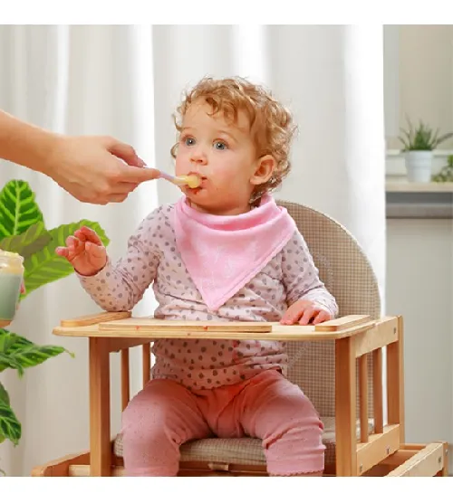 Priekšautiņu-lakatiņu komplekts BabyOno LEAVES 2 gab.