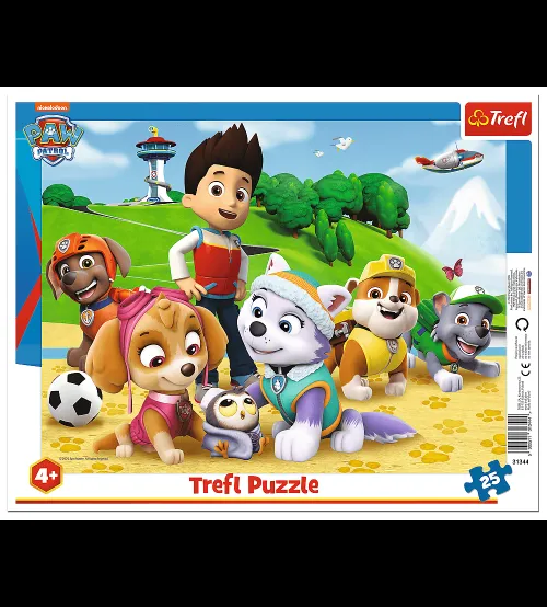 Puzzle 25 gb. 3+ TREFL Paw Patrol T31344