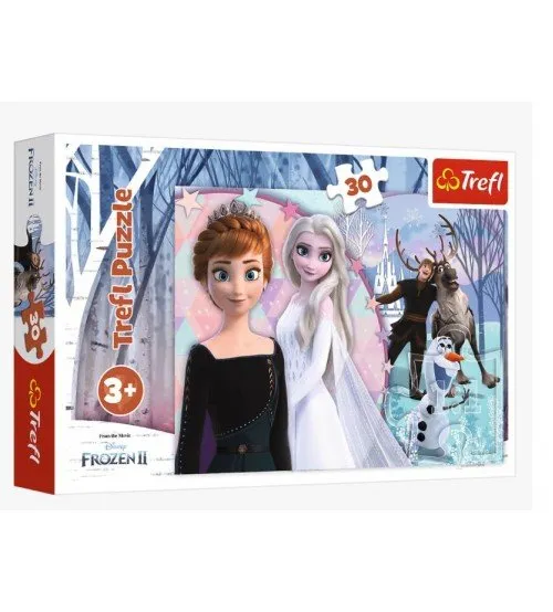 Puzzle 30 gb. 3+ TREFL Frozen T18275