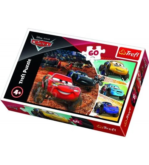 Puzzle 60 gb. 4+ TREFL Cars T17327