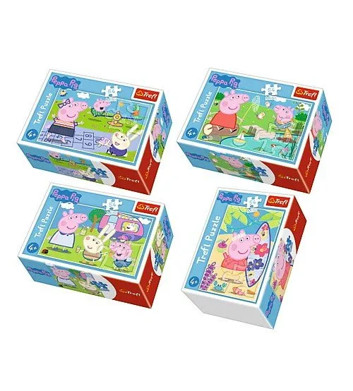 Puzzle Cūciņa Peppa Mini 54 gab. 4+ TREFL Peppa Pig T54169