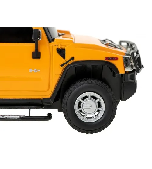 Radio vadāmā mašīna 1:24 HUMMER H2 yellow 9422/3