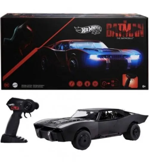 Radio vadāmā mašīna 50 cm Hot Wheels Mattel Batmobile HCD19