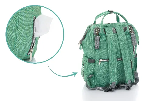 Ratiņu soma-mugursoma Fillikid Paris Mint