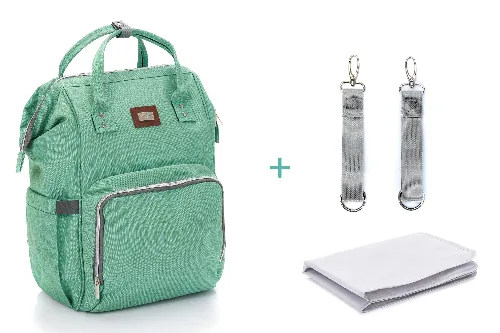 Ratiņu soma-mugursoma Fillikid Paris Mint