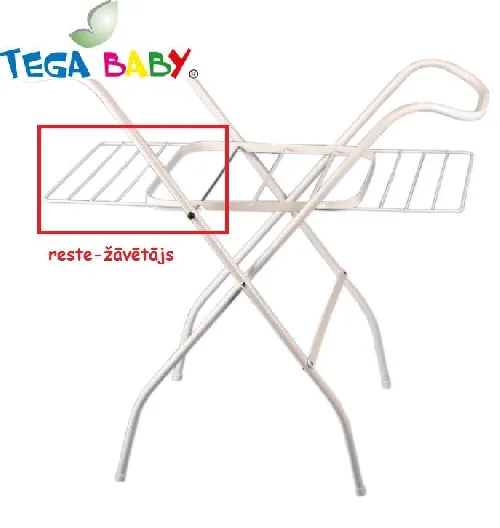 Reste-žāvētājs (papildelements vannas turētājam) Tega Baby