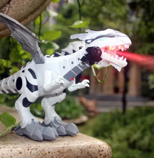 Robotu dinozaurs ar spārniem