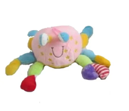 Rotaļlieta ar grabuli Krabis 10 cm SUN DAY K0991