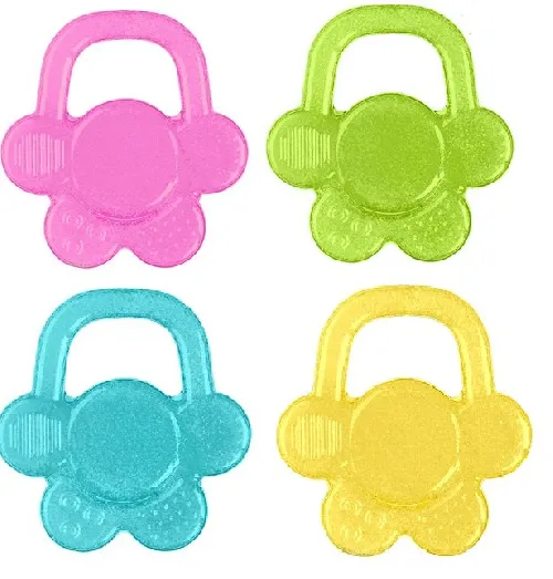 Silikona zobu riņķis-masētājs BabyOno FLOWER 1018