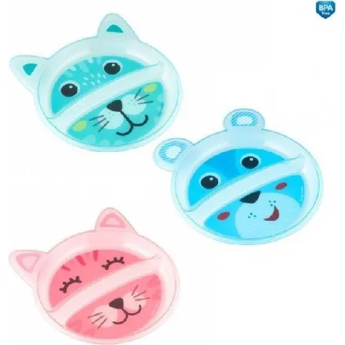 Šķīvis ar nodalījumiem Animal CANPOL 005