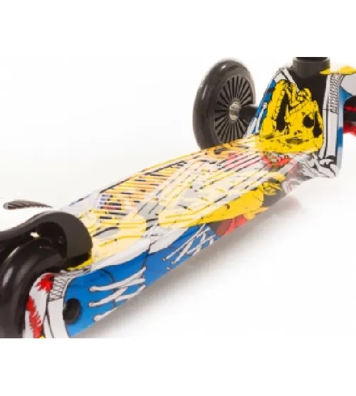 Skrejritenis 4BABY MINI SCOOTER yellow