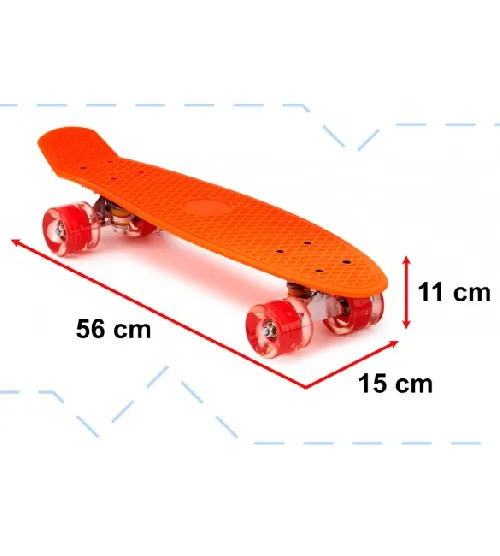Skrituļdēlis 56x15 cm LED orange KX5375/4