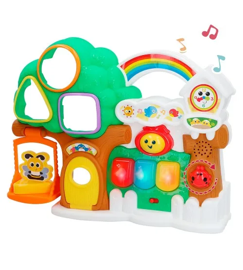 Sorteris Attīstoša māja (spāņu val.) WINFUN Lights 'N Sounds Sorter Treehouse CB46317