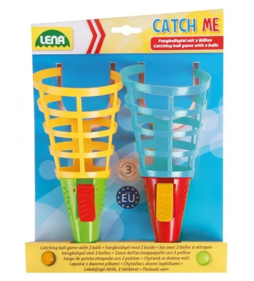 Spēle bumbiņķērāji 20 cm Lena Catch me L61221