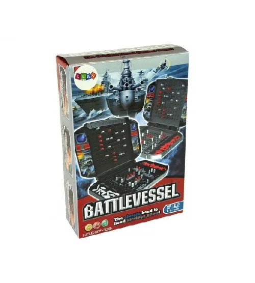 Игра МОРСКОЙ БОЙ с двумя чемоданами-полями 54811