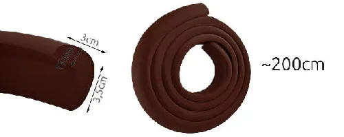 Stūru aizsargi 200 cm BROWN 2678