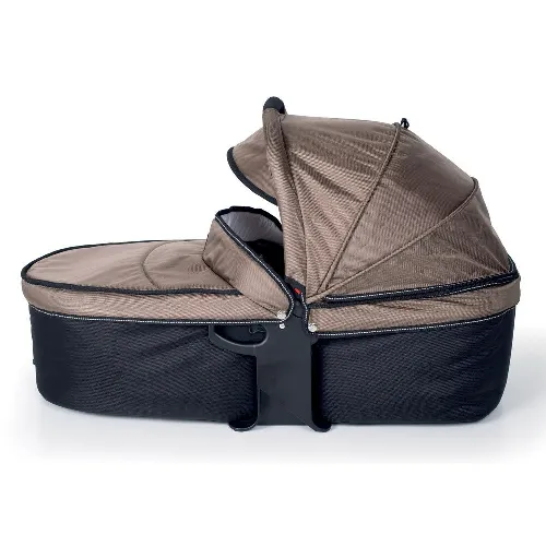 TFK Quickfix Carrycot for Joggster and Buggster Carbo/Mud Детская универсальная люлька