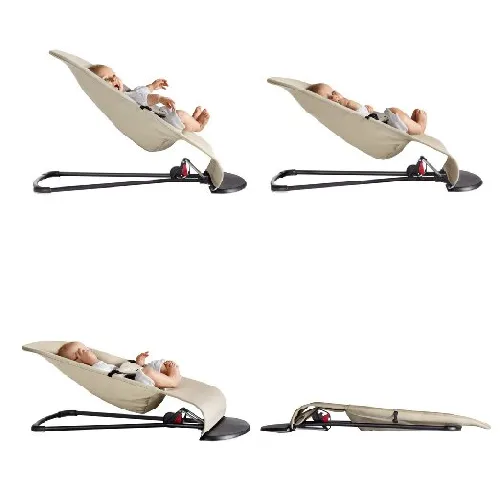 TLC Bouncer Balance Soft Mazuļu ergonomisks šūpuļkrēsliņš (analogs Babybjorn Balance Soft) red