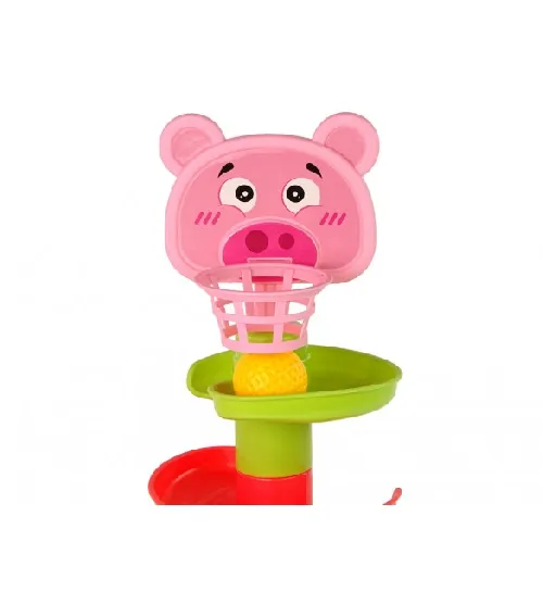 Tornis-bumbu slidkalniņš 55865 pink