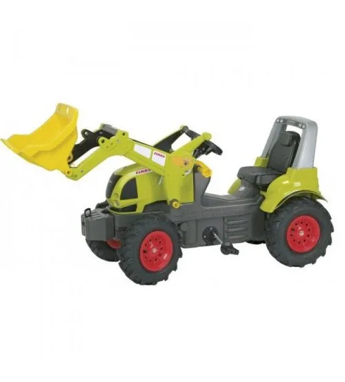 Traktors ar pedāļiem ar noņemāmo kausu un piepūš. riteņ. Rolly Toys rollyFarmtrac CLAAS ARION 640 (3 - 8 gadiem)710249