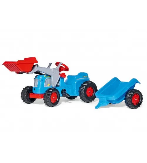 Traktors ar pedāļiem ar piekabi un kausu Rolly Toys rollyKiddy Classic (2,5-5 gadiem ) 630042