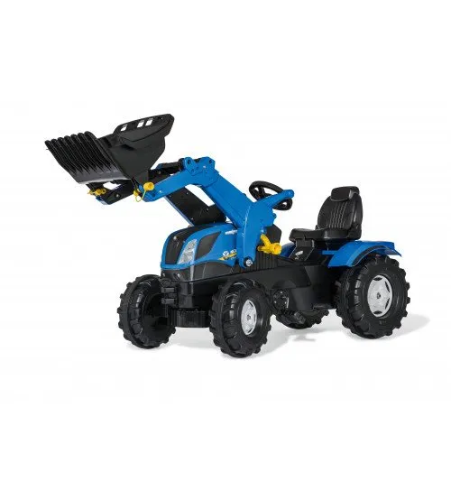 Traktors ar pedāļiem un kausu Rolly Toys rollyFarmtrac New Holland (3 - 8 gadiem) 611256